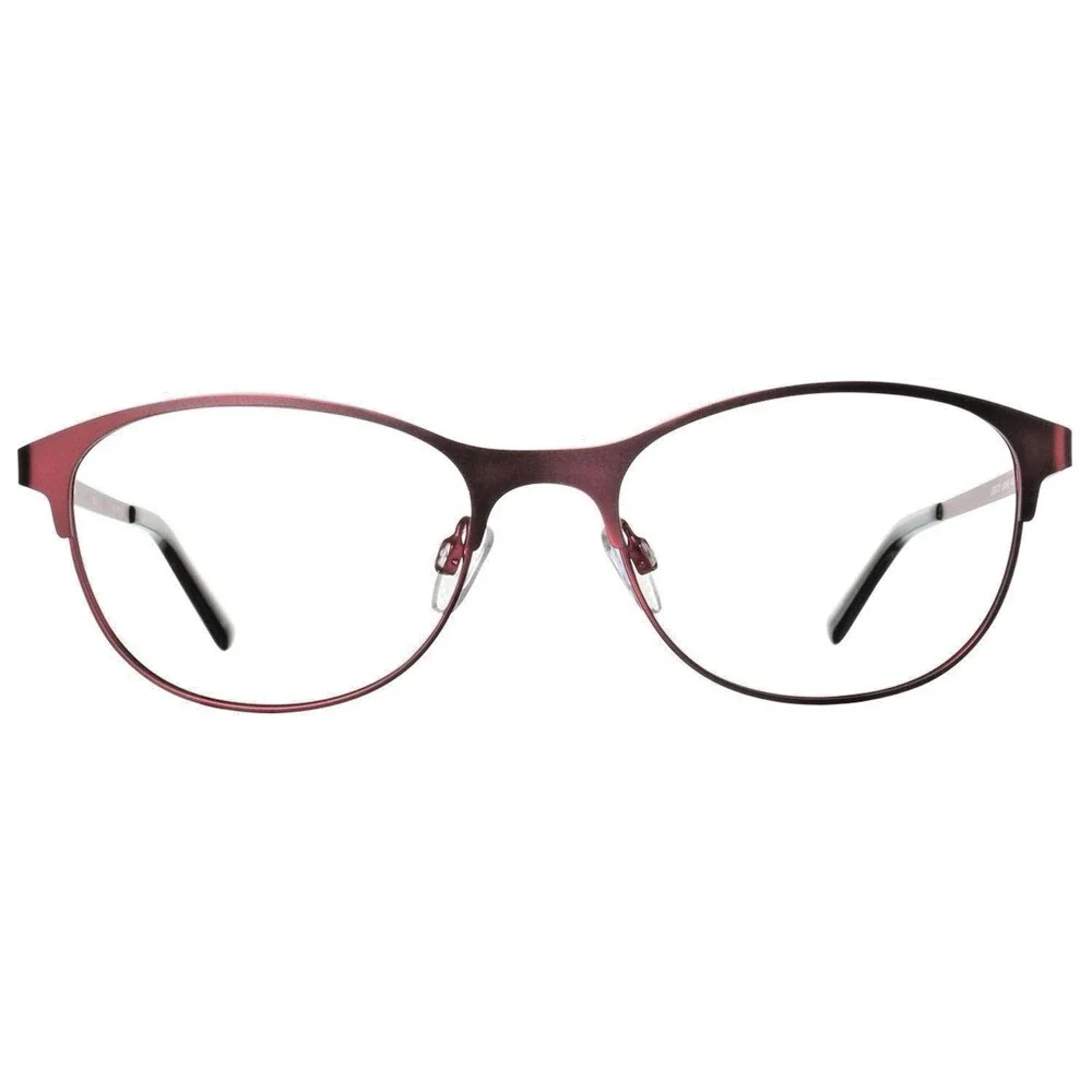 RX-ABLE Legacy Lane Women's Red Vivid Eyeglasses 53-18 135‎